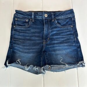 American Eagle Hi-Rise Midi Shorts Size 6